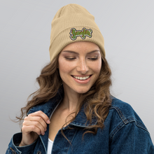 Load image into Gallery viewer, “junglist - Junglette“ - Organic ribbed beanie