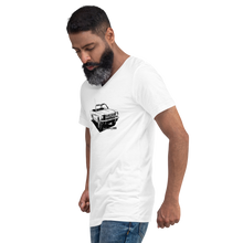 Load image into Gallery viewer, ford mustang 1966 classic premium T- Unisex Short Sleeve V-Neck T-Shirt