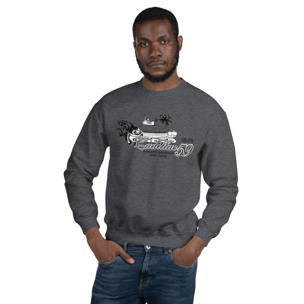 cadillac 59 - deville custom project sweatshirt