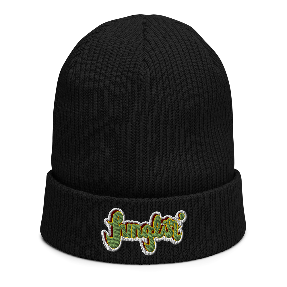 “junglist - Junglette“ - Organic ribbed beanie