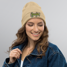 Load image into Gallery viewer, “junglist - Junglette“ - Organic ribbed beanie
